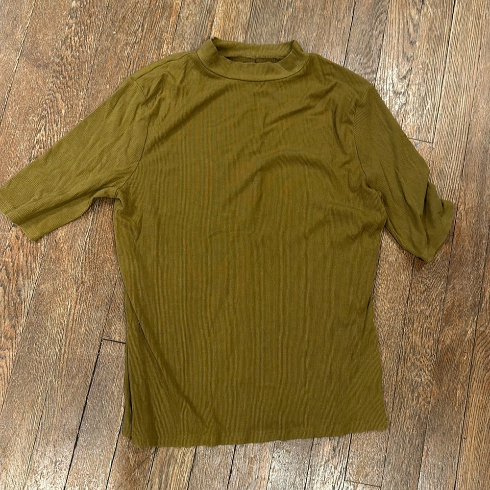 Ultra Soft Rib Knit Tee